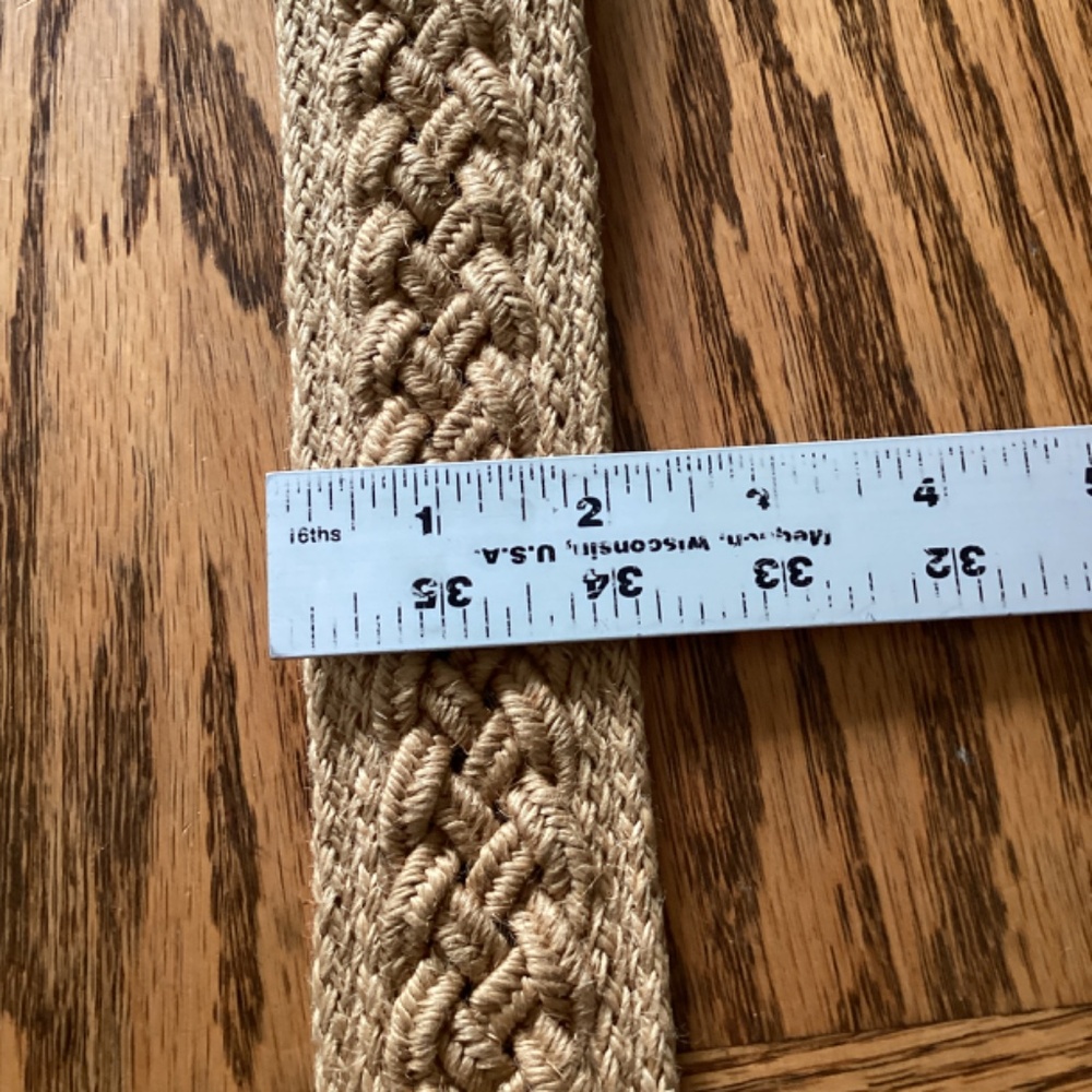 Vintage Woven Braided Belt Accesories By Pearl Womens Medium Boho Western  Excel - Picture 4 of 7